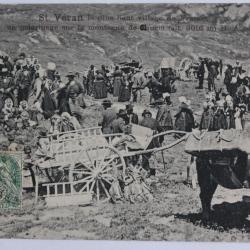 CPA Hautes-Alpes St V&eacute;ran P&egrave;lerinage montagne Claussis