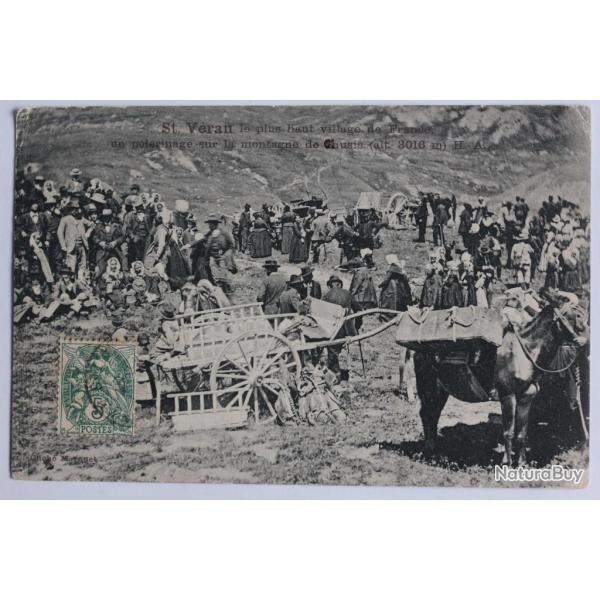 CPA Hautes-Alpes St V�ran P�lerinage montagne Claussis