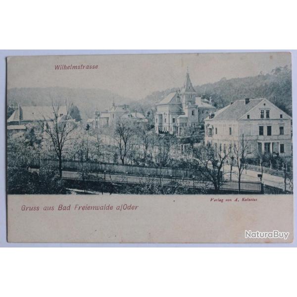 CPA Allemagne Wilhelmstrasse Gruss aus Bad Freienwalde a/Oder