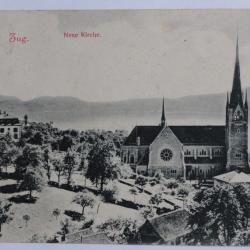 CPA Suisse Zug Neue Kirche &Eacute;glise Zoug