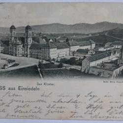 CPA Suisse Gruss aus Einsiedeln