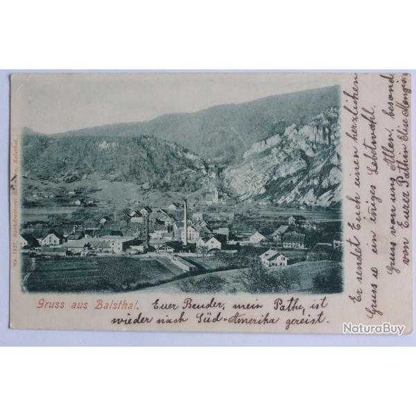 CPA Suisse Gruss aus Balsthal