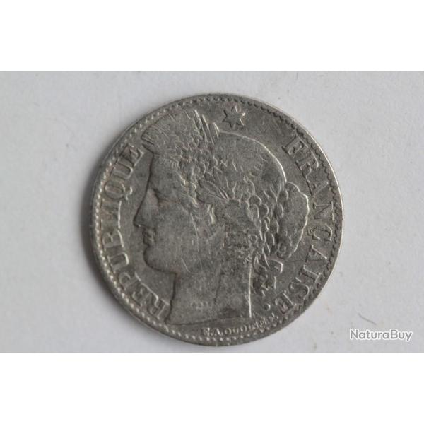Monnaie argent 50 centimes C�r�s 1872 K Bordeaux