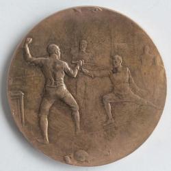 Médaille Sport Escrime Huguenin