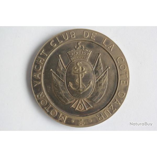 M�daille Motor Yacht Club de la C�te d'Azur MYCCA Cannes