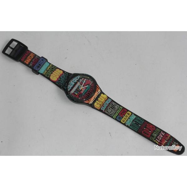 SWATCH Montre Swatch Street Club SUJZ111