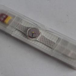 SWATCH Montre Swatch Duet in Blue & Red by Sigrid Calon GZ298S