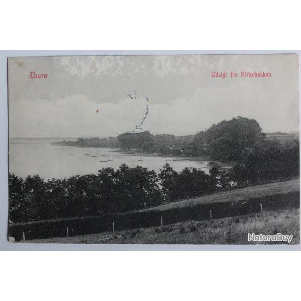 CPA Danemark Thur� Udsigt fra Kirkebakken