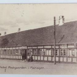 CPA Danemark Hotel Postgaarden i Mariager
