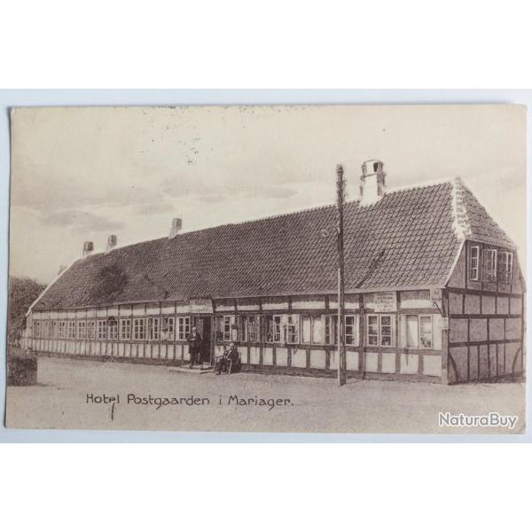 CPA Danemark Hotel Postgaarden i Mariager