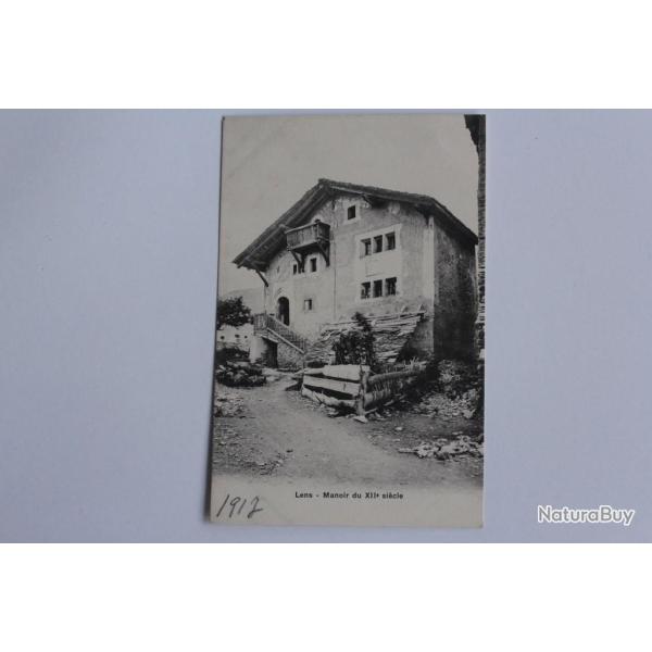 CPA Suisse Lens Manoir du XIIe si�cle