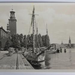 CPA Suède Stockholm Motiv fran Stadshuset