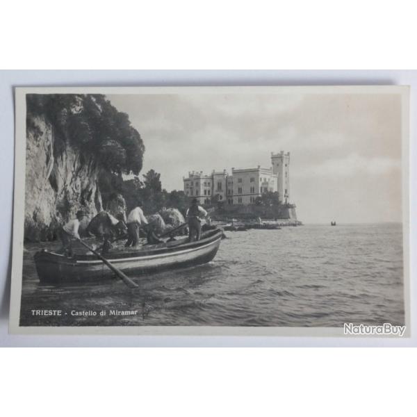 CPA Italie Trieste Castello di Miramar