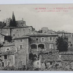 CPA Gard Le Foyer La Roque sur Cèze par Saint-Gervais