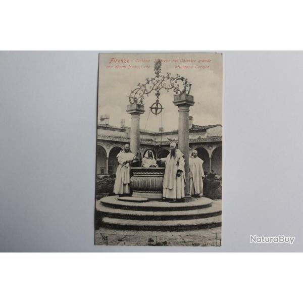 CPA Italie Firenze Certoza Il Pozzo nel Chiostro grande