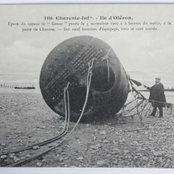 CPA Charente-Inférieure Ile d'Oléron Épave du vapeur le Gouet