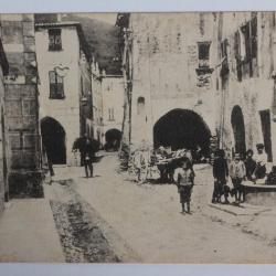 CPA Italie Zuccarello Piazza Garibaldi