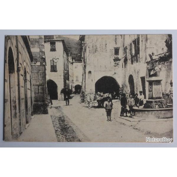 CPA Italie Zuccarello Piazza Garibaldi