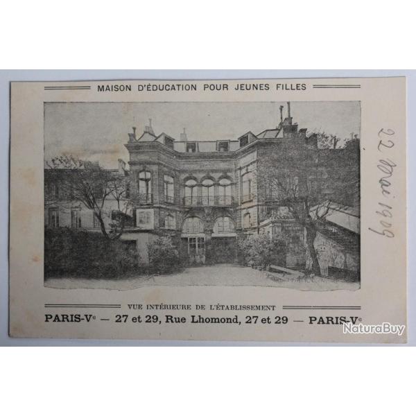 CPA Maison d'�ducation pour jeunes filles Paris