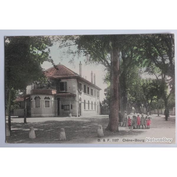 CPA Suisse Ch�ne-Bourg La promenade