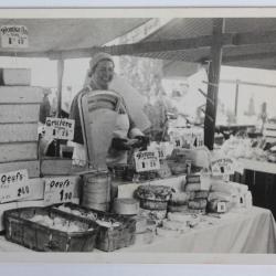 Carte Photo Suisse Fromager Marché Genève