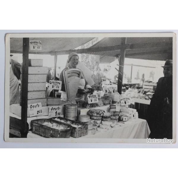 Carte Photo Suisse Fromager March� Gen�ve