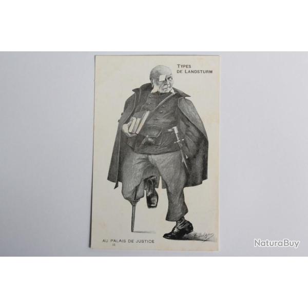 CPA Types de Landsturm Au Palais de Justice � Gen�ve Suisse