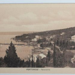 CPA Slovénie Portorose Panorama
