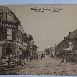 CPA Belgique Herseaux 2 Nations 3 Provinces 3 Localit&eacute;s