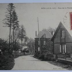 CPA Seine-Maritime N&eacute;ville Rue de la Poste