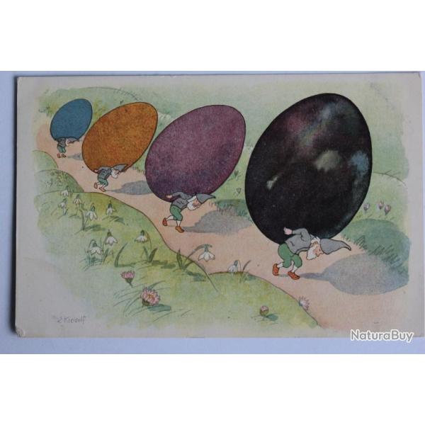 CPA illustr�e Kreidolf Ernst Pro Juvente P�ques