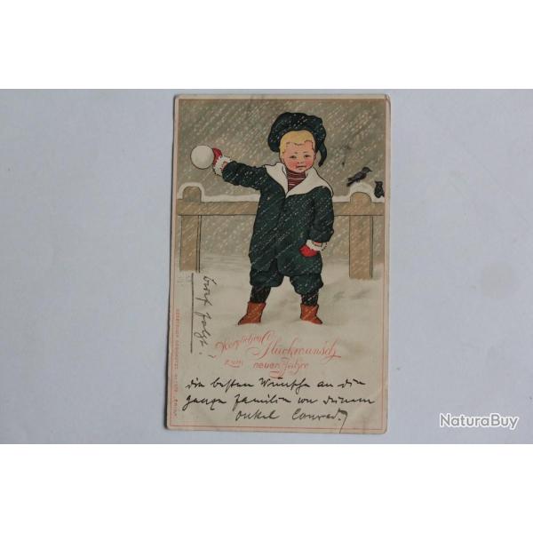 CPA illustr�e Gesetzlich Gesch�tzt n�1572 Erika Enfant