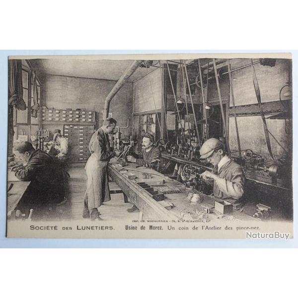 CPA Soci�t� des Lunetiers Usine de Morez Atelier des pince-nez
