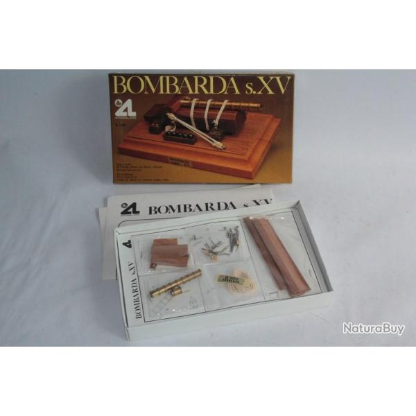 Maquette canon bois/mtal Bombarda s. XV Artesania Latina