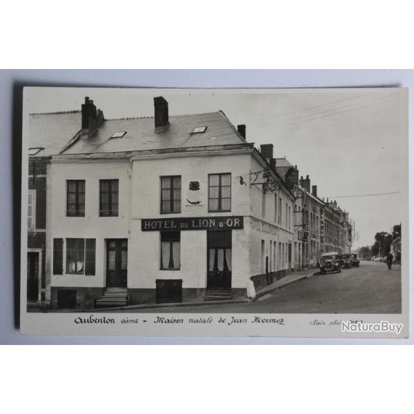 CPA Aisne Aubenton Maison natale Jean Mermoz