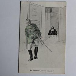 CPA satirique Guillaume &Ccedil;a commence &agrave; sentir mauvais