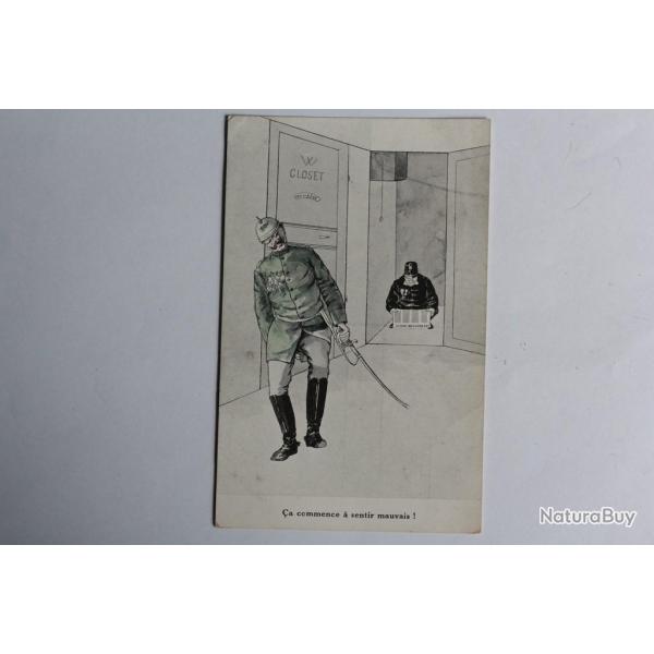 CPA satirique Guillaume �a commence � sentir mauvais