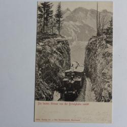 CPA Suisse Die besten Grüsse von der Brünigbahn sendet Train