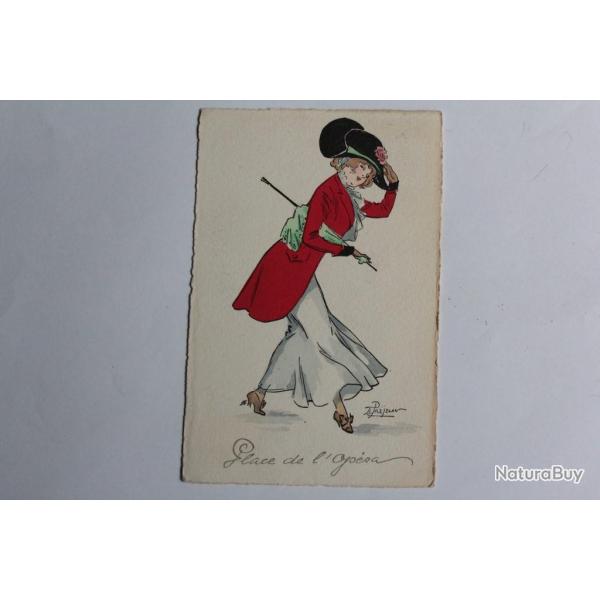 CPA illustr�e Pr�jelan Vienne M. Munk Femme Place de l'op�ra