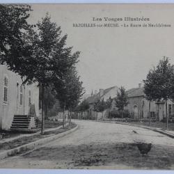 CPA Vosges Bazoilles-sur-Meuse La Route de Neufchâteau