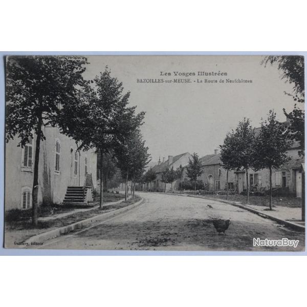 CPA Vosges Bazoilles-sur-Meuse La Route de Neufch�teau