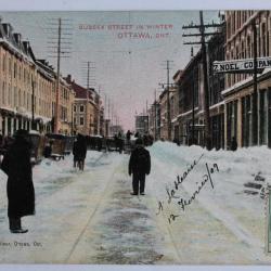 CPA Canada Sussex Street in winter Ottawa