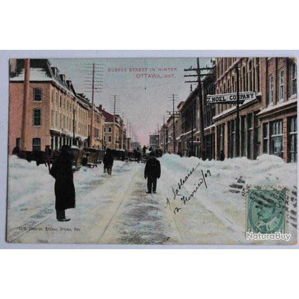 CPA Canada Sussex Street in winter Ottawa