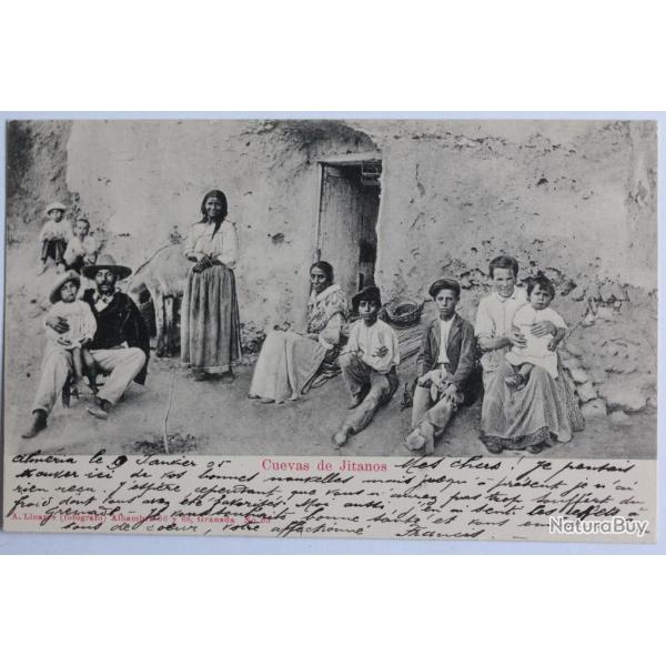 CPA Espagne Granada Cuevas de Jitanos
