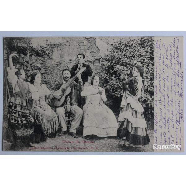 CPA Espagne Granada Danza de Jitanos