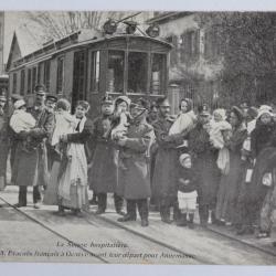 CPA Suisse La Suisse hospitalière Évacués français Annemasse
