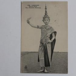 CPA Cambodge Phnom-Penh Pho Première danseuse