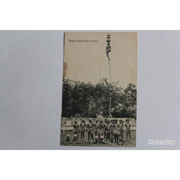 CPA Cirque Gustav Hagenbeck's indien