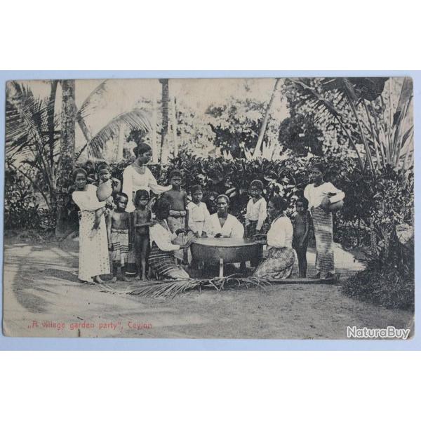 CPA Sri Lanka A village garden party Ceylon