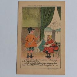 CPA publicitaire Carenoutur Réglisse Bourgerie & Cie Paris